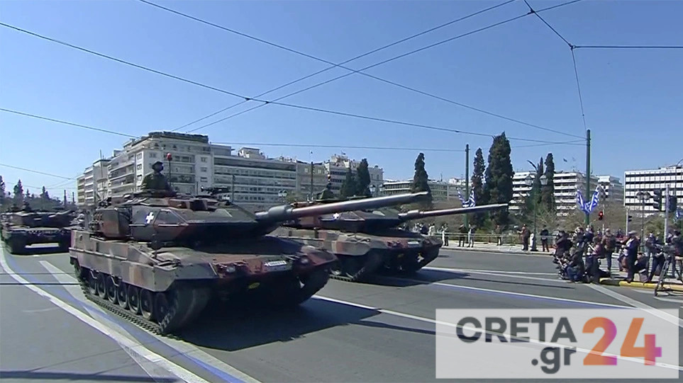 Ξεκινά η στρατιωτική παρέλαση για την επέτειο της 25ης Μαρτίου, παρόντα για πρώτη τα Rafale