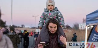 Ουκρανοί πρόσφυγες, πόλεμος, Ουκρανία, πρόσφυγες