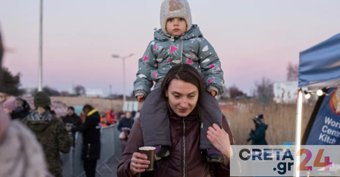 Πόλεμος στην Ουκρανία: 375 πρόσφυγες εισήλθαν στην Ελλάδα το τελευταίο 24ωρο