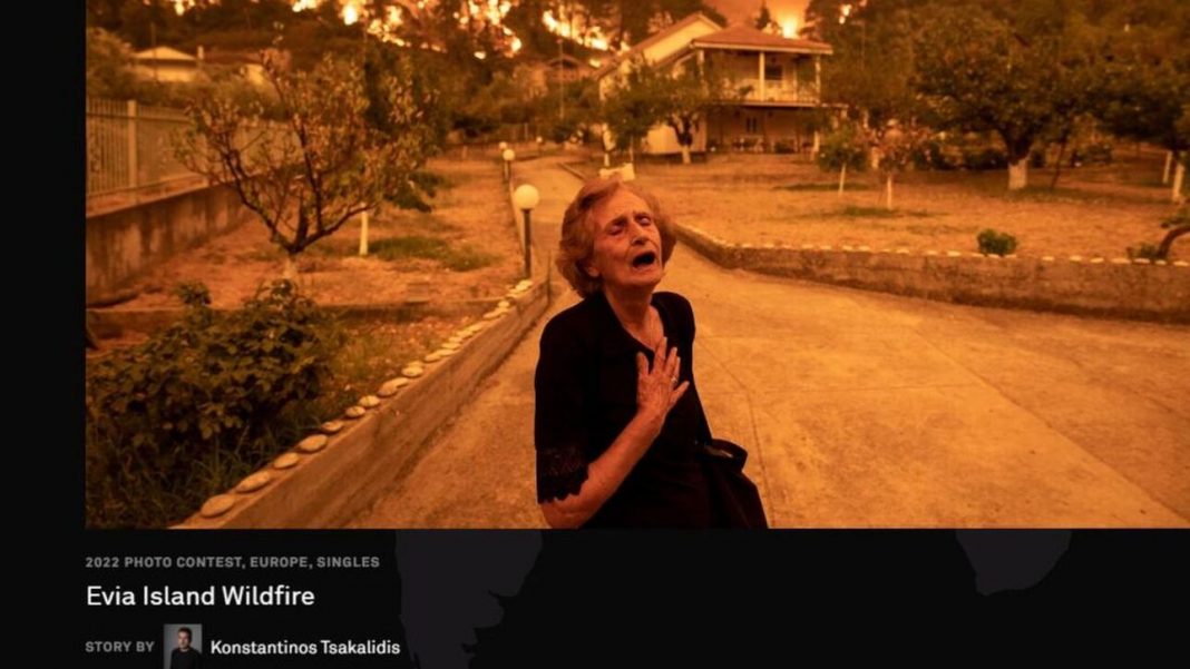 World Press Photo 2022: Φωτογραφία της χρονιάς η «κραυγή» από τις φωτιές του Κωνσταντίνου Τσακαλίδη