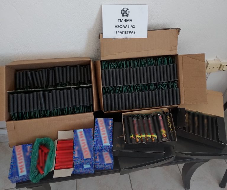 Κρήτη: Ετοιμαζόταν για την Ανάσταση με 1.275 βεγγαλικά