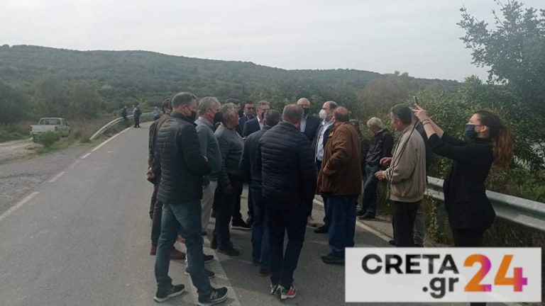 Στο Αρκαλοχώρι ο Χρ. Τριαντόπουλος (εικόνες)