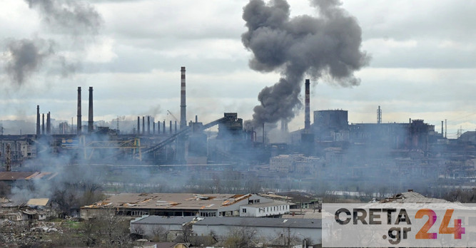 Μαριούπολη: Περίπου 100 άμαχοι παραμένουν στη χαλυβουργία Azovstal