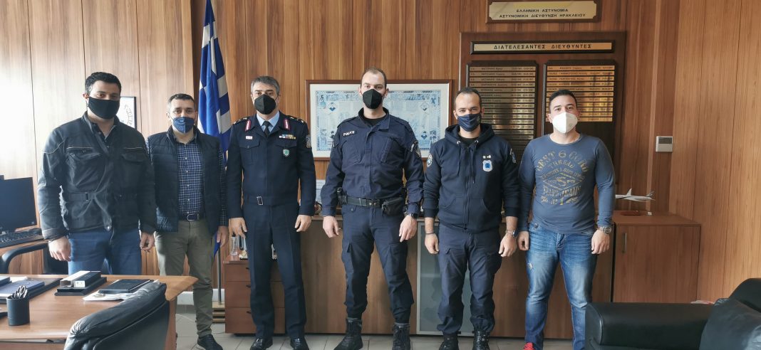 Με τον Ν. Σπυριδάκη συναντήθηκαν οι αστυνομικοί του Ηρακλείου