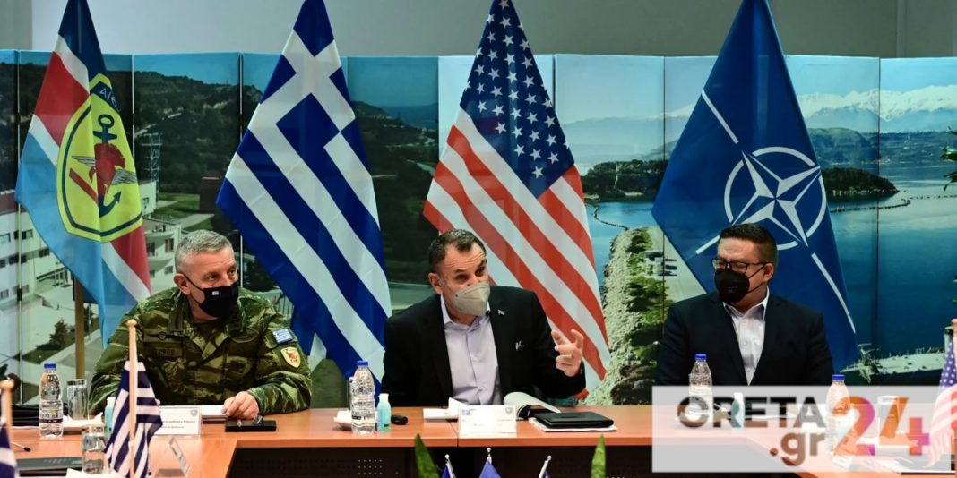 Παναγιωτόπουλος από τη Σούδα: Η στρατηγική σχέση Ελλάδας – ΗΠΑ βασίζεται σε κοινές ιστορικές και πολιτικές αξίες