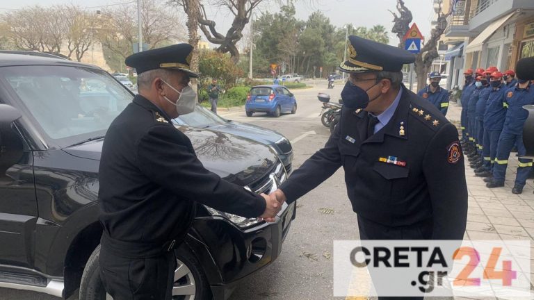 Στο Ηράκλειο ο Αρχηγός της Πυροσβεστικής