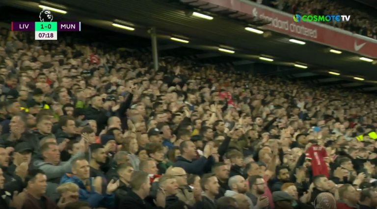 Ανατριχίλα στο Άνφιλντ: Όλο το γήπεδο χειροκρότησε στο 7ο λεπτό για τον Ρονάλντο