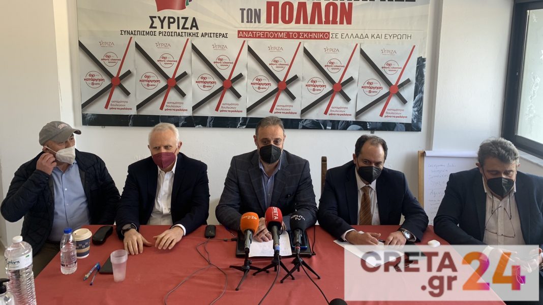 Στο Ηράκλειο ο Αλέξης Τσίπρας