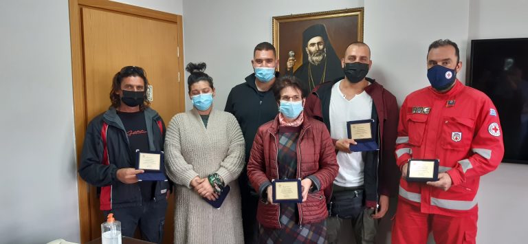 Κρήτη: Βράβευσαν τους εθελοντές του ναυαγίου «Manassa Rose»