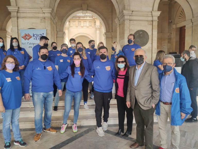 Στην έναρξη του «Κυνηγιού του Θησαυρού» ο Δήμαρχος Ηρακλείου