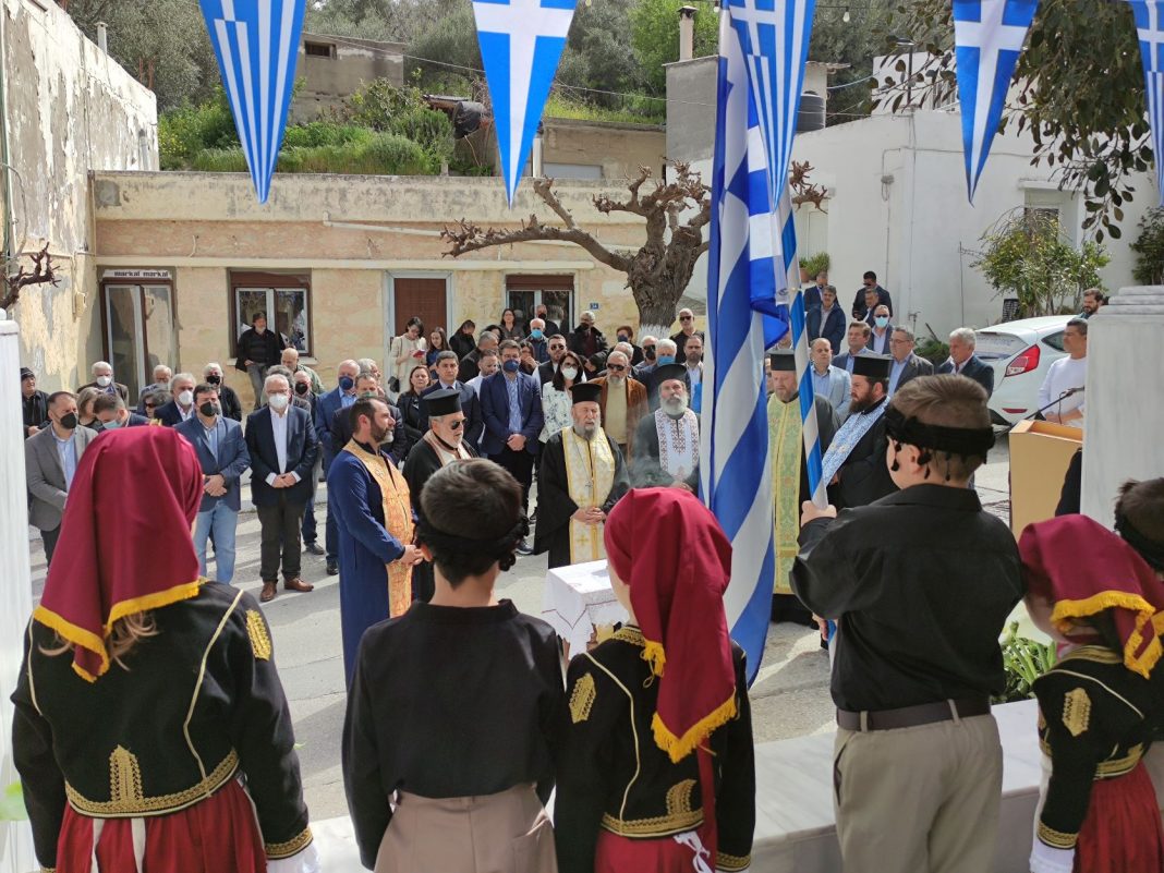 Τίμησαν τον οπλαρχηγό της Επανάστασης του 1866 Ηρακλή Κοκκινίδη