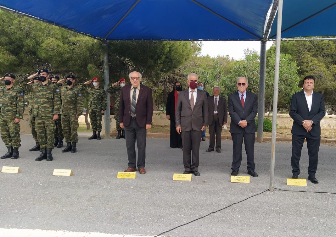 Στις εκδηλώσεις της ΣΕΑΠ για τον προστάτη του Στρατού Ξηράς ο Δήμαρχος Ηρακλείου