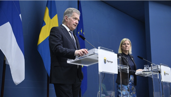 Ένταξη Φινλανδίας και Σουηδίας στο ΝΑΤΟ: Σήμερα οι αιτήσεις των δύο χωρών