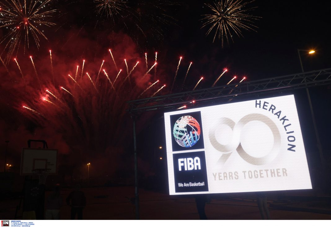 Ηράκλειο: Λαμπερό «γκαλά» για τα 90α γενέθλια της FIBA