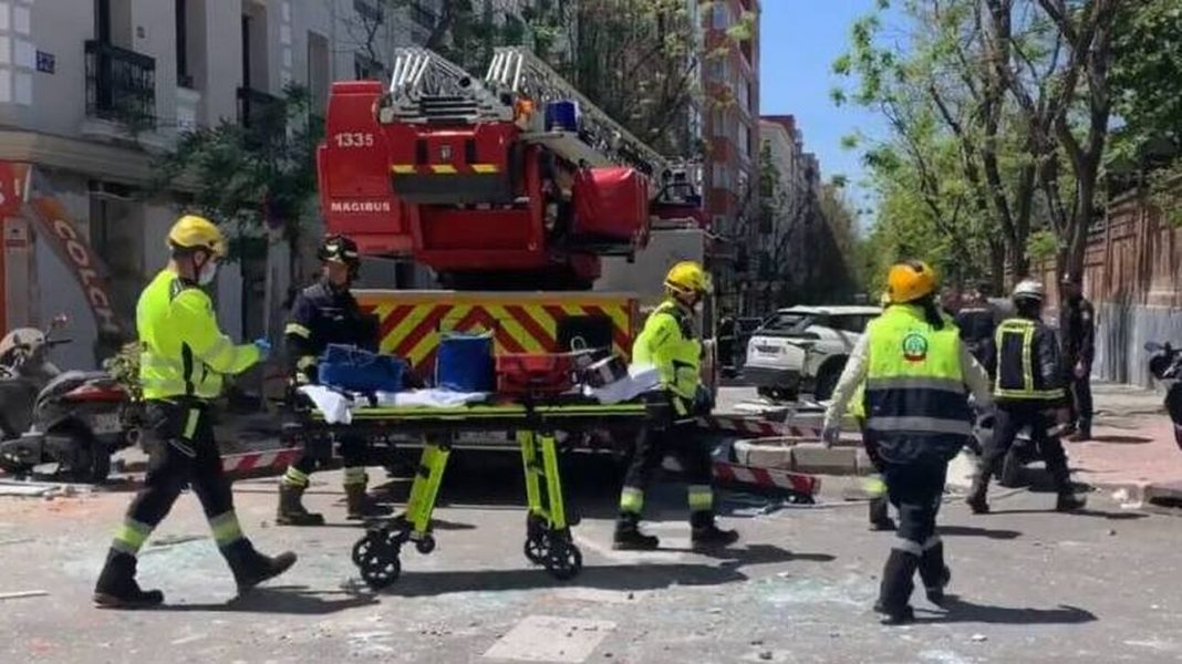 Έκρηξη στη Μαδρίτη: Στους 17 οι τραυματίες – Σε εξέλιξη έρευνες για εγκλωβισμένους