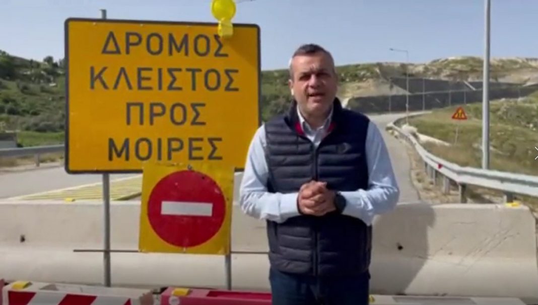 Μαμουλάκης για δρόμο Ηράκλειο – Μεσαρά: Ταλαιπωρία χωρίς τέλος για χιλιάδες οδηγούς 