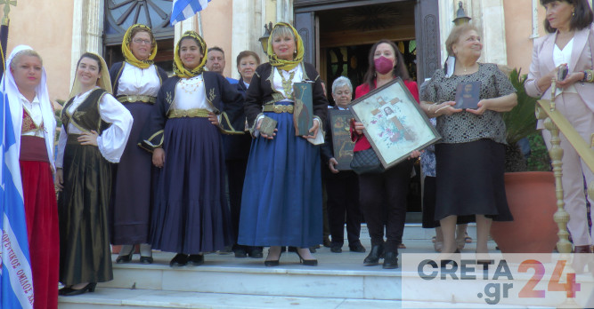 Κρήτη: Κειμήλια που πήραν μαζί τους οι Μικρασιάτες εκτίθενται στον Ι.Ν. Αγίου Νικολάου Σπλάντζιας