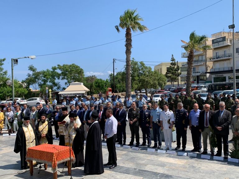 Στις εκδηλώσεις για τον επίσημο εορτασμό της Μάχη της Κρήτης o X. Μαμουλάκης