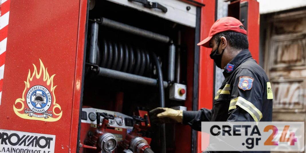Κρήτη: Αναστάτωση από φωτιά σε αυτοκίνητο τα ξημερώματα