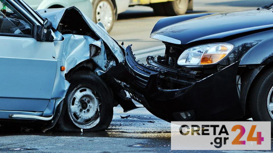 Κρήτη: Σφοδρή σύγκρουση δύο οχημάτων – Βρέφος εντός του ενός αυτοκινήτου (εικόνες)