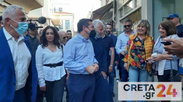 Στο Ρέθυμνο ο Αλέξης Τσίπρας (εικόνες)