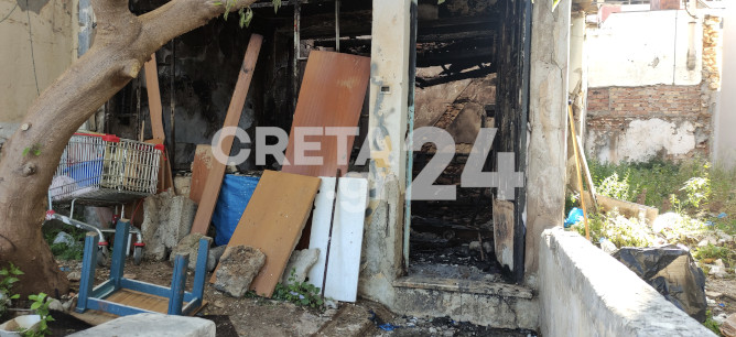 Kρήτη: Νεκρός άνδρας μετά από φωτιά σε εγκαταλελειμμένο σπίτι