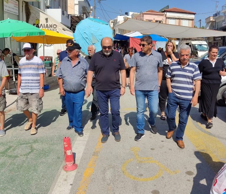 Στις Μοίρες ο Λ. Αυγενάκης