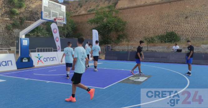 Χανιά: Ξεκίνησε το 3x3GR Basketball National Tour