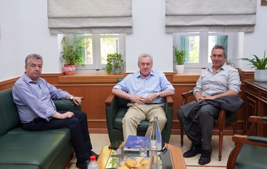 Συνάντηση Περιφερειάρχη Κρήτης με το Γενικό Γραμματέα Έρευνας και Καινοτομίας