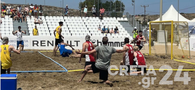 Eλληνογερμανικές «μάχες» στο Παγκόσμιο του Beach Handball