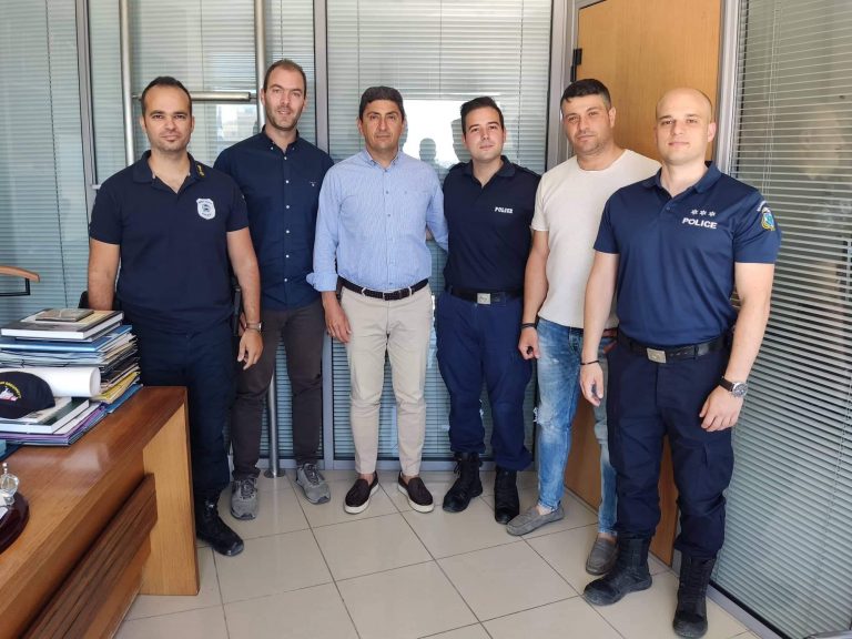 Στον Λ. Αυγενάκη οι αστυνομικοί του Ηρακλείου