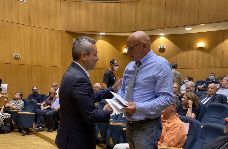 Στην τελετή Απονομής των Βραβείων  «ΣΤΕΛΙΟΥ ΠΗΧΩΡΙΔΗ» ο Χάρης Μαμουλάκης
