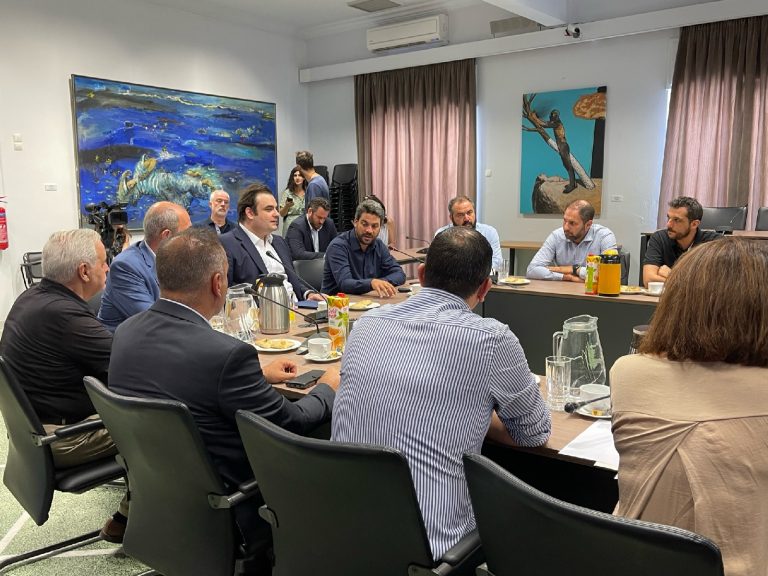 Στον Δήμο Χανίων ο Κυρ. Πιερρακάκης: «Θα είμαστε αρωγοί στο έργο σας, σε κάθε νέα ιδέα»