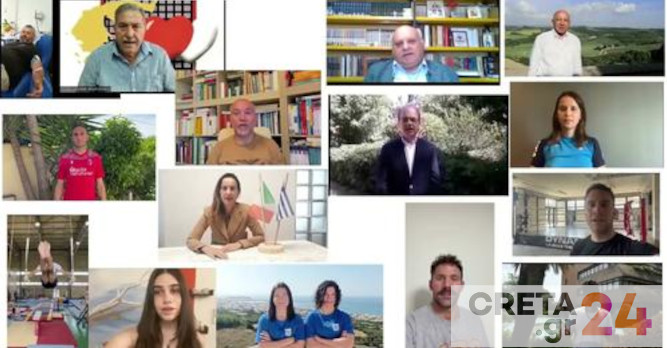 Κρητικοί και Ιταλοί στέλνουν μήνυμα ζωής (βίντεο)