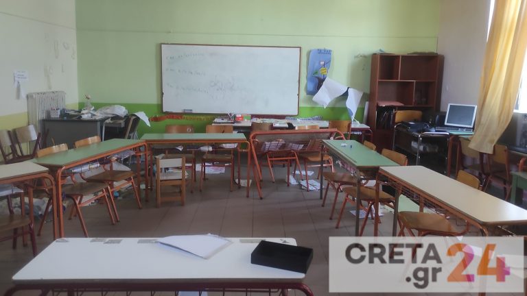 Στο «στόχαστρο» αγνώστων Δημοτικό Σχολείο στον Σοκαρά (εικόνες)