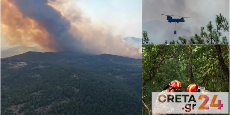 Φωτιά στη Δαδιά: Νέο μήνυμα εκκένωσης προς Σουφλί – Γιαννούλη