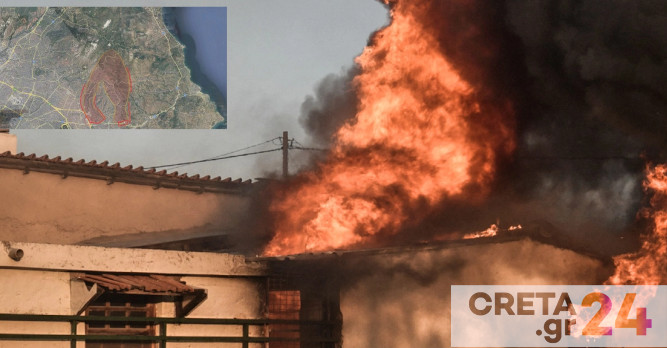 Φωτιά στην Πεντέλη: Πού έχουμε τώρα ενεργά μέτωπα, ποιες είναι οι επικίνδυνες περιοχές