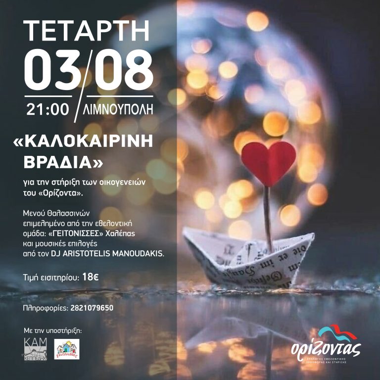 Στηρίζουν τις οικογένειες του «Ορίζοντα»