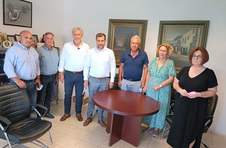 Συνάντηση Αντιπεριφερειάρχη Λασιθίου με τον Δήμαρχο Σητείας