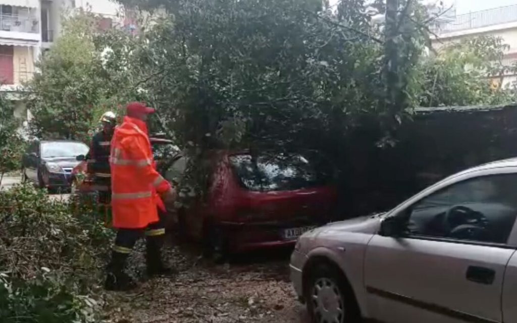 Γιάννενα: Σε ποτάμια μετατράπηκαν οι δρόμοι – Κινδύνευσε οδηγός