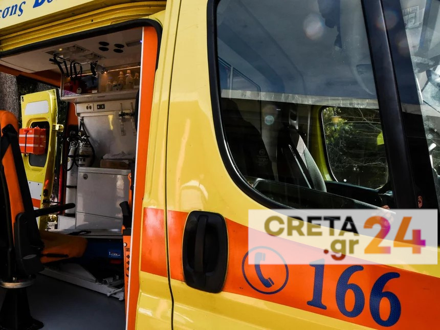 Κρήτη: Σύγκρουση μηχανής με ΙΧ αυτοκίνητο – Στο νοσοκομείο ο δικυκλιστής