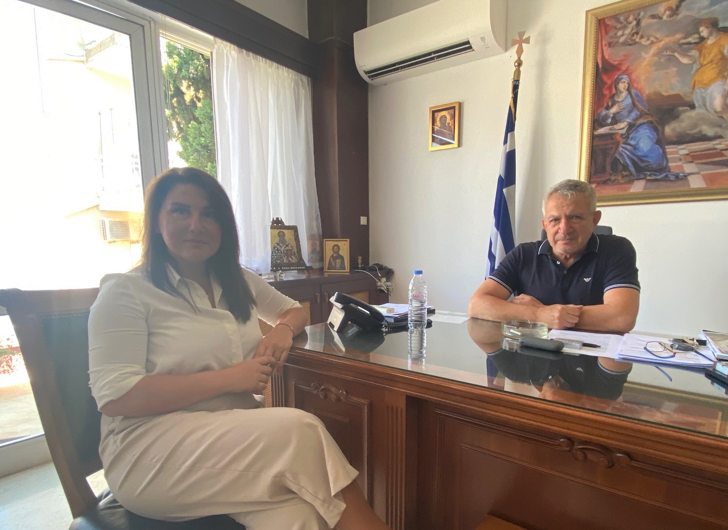 Στο Δήμο Φαιστού η Ευαγγελία Γκόγκου