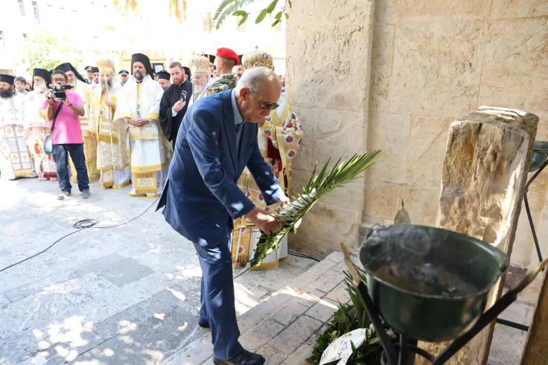 Το Ηράκλειο τίμησε τον Άγιο Τίτο και τη μνήμη των σφαγιασθέντων της 25ης Αυγούστου