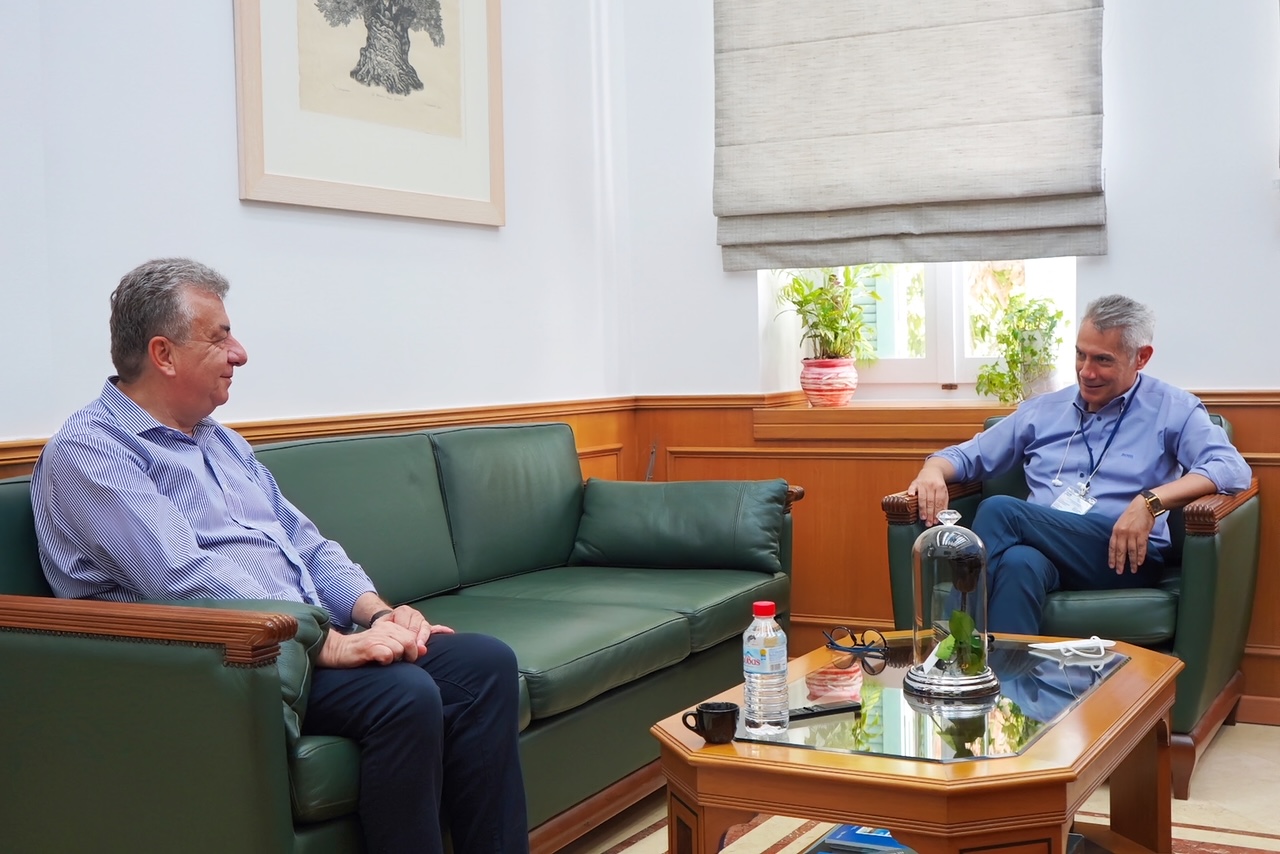 Με τον Ν. Παπαβασιλείου συναντήθηκε ο Περιφερειάρχης