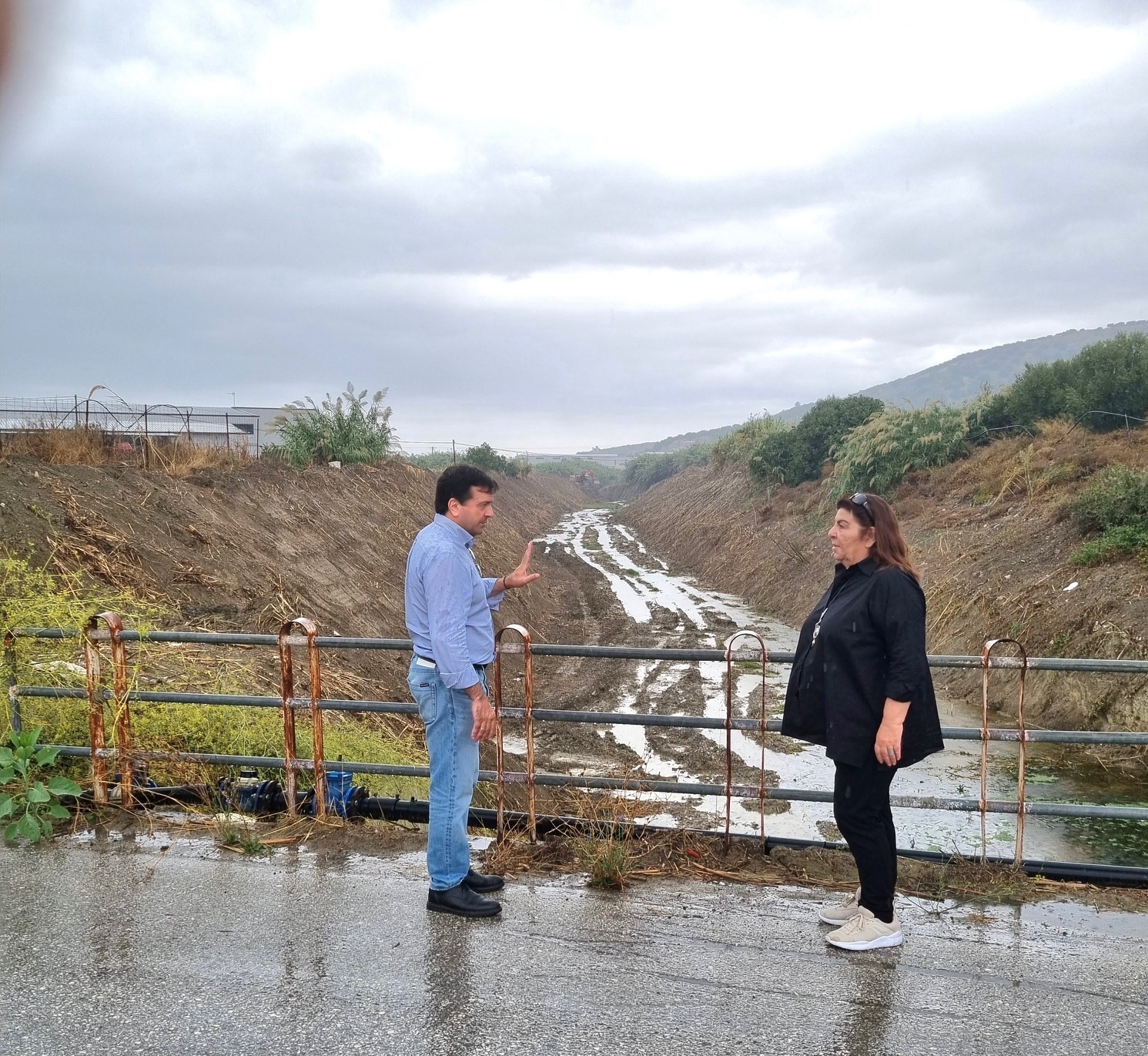Aυτοψία για τον καθαρισμό του Γιόφυρου και των ρεμάτων