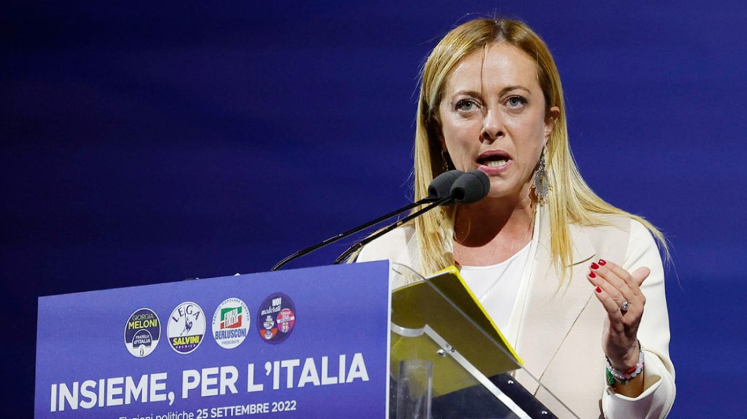 Ιταλία – Τζόρτζια Μελόνι: «Η Ιταλία μας διάλεξε, δεν θα την εξαπατήσουμε»