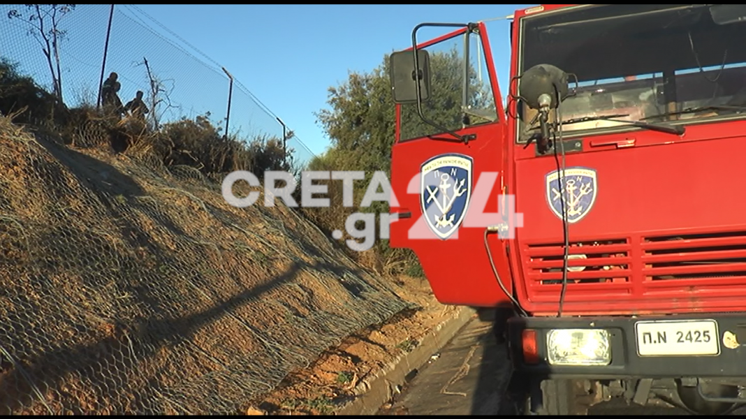 Κρήτη: Πήραν φωτιά τα πρανή, έτρεχε η Πυροσβεστική