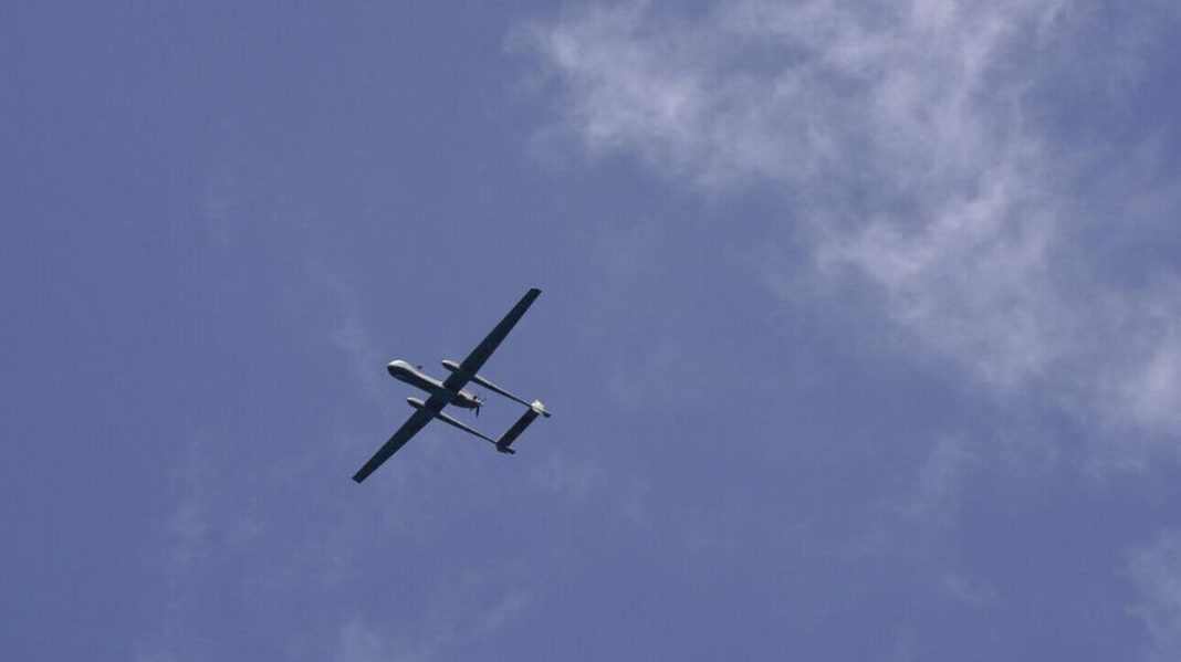υπερπτήση UAV πάνω από την Κίναρο