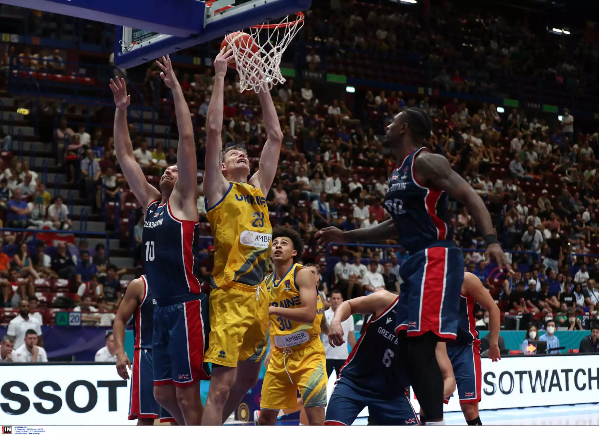 Eurobasket 2022, Ουκρανία – Μεγάλη Βρετανία 90-61: Ουκρανικό πάρτι στην πρεμιέρα