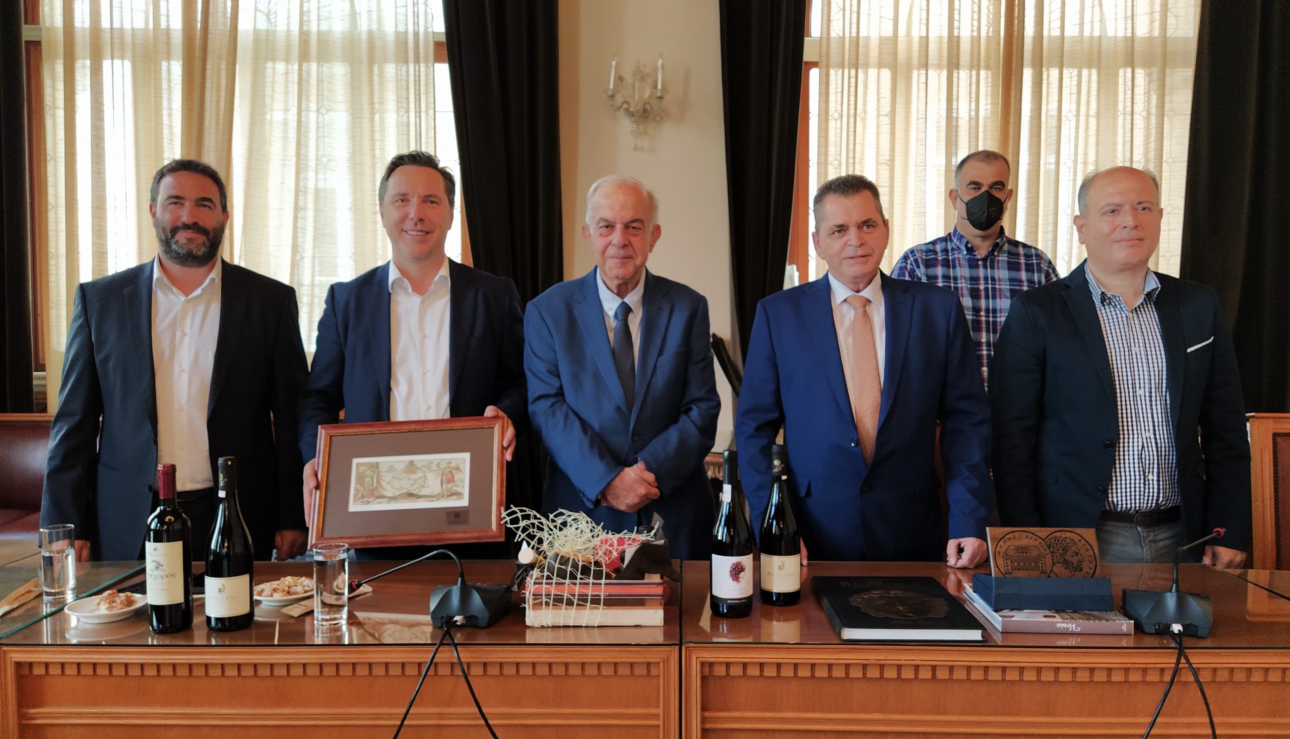 Αντιπροσωπεία αυτοδιοικητικών της Ημαθίας στη Λότζια